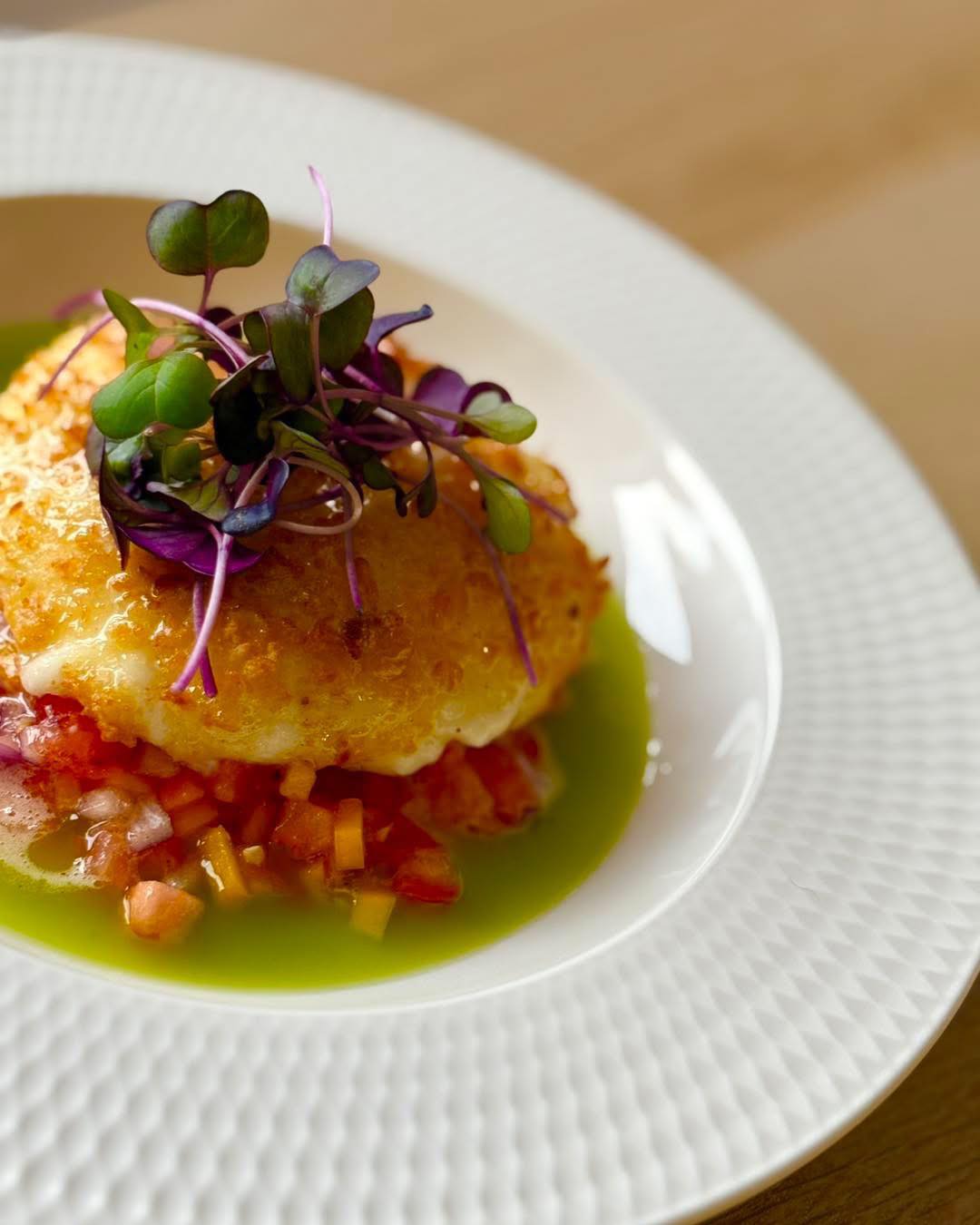 Plat gastronomique Le Central